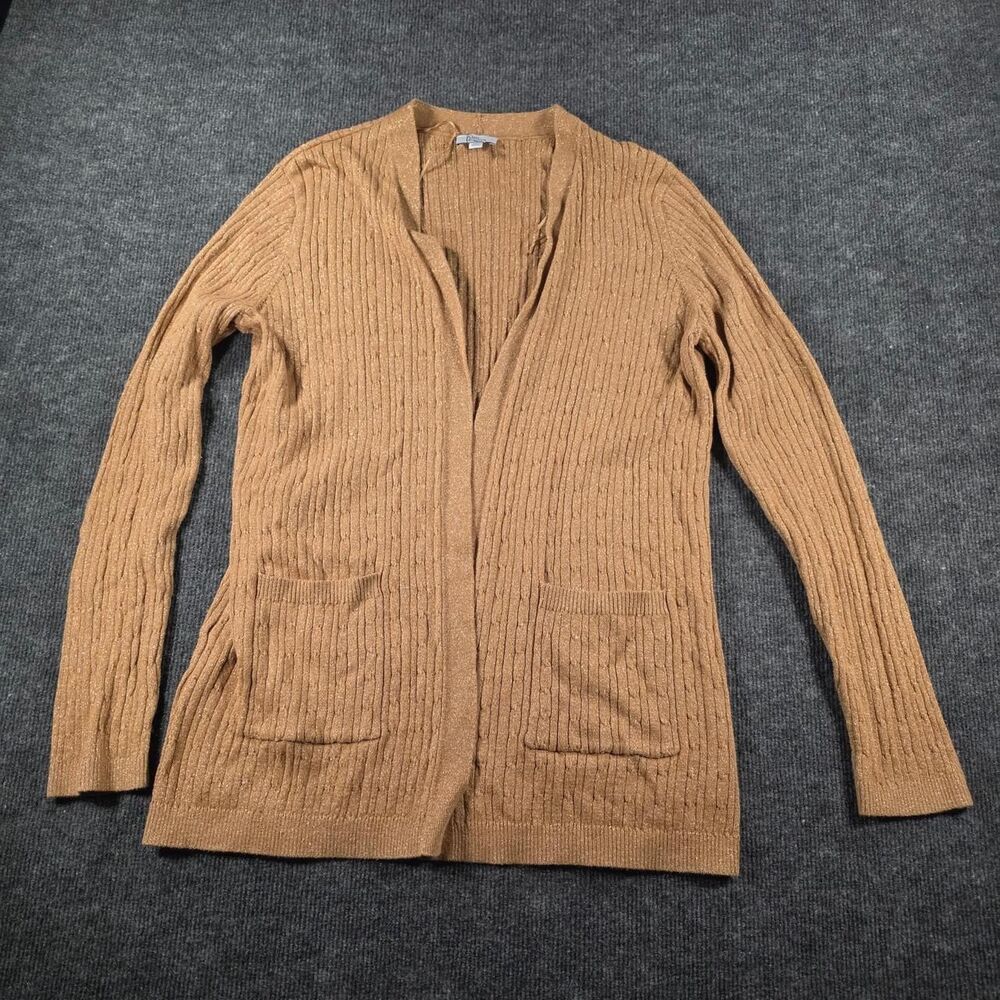 Kim-rogers Women's Brown and Tan Cardigan